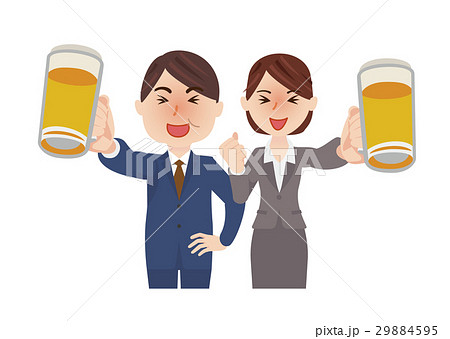 ビジネスマン　乾杯 29884595