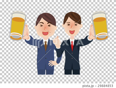 Cheers businessmen 29884853