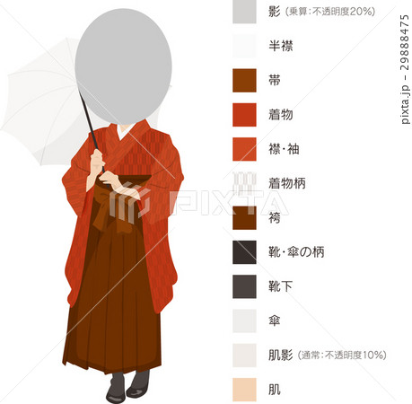 着物女性_06 29888475