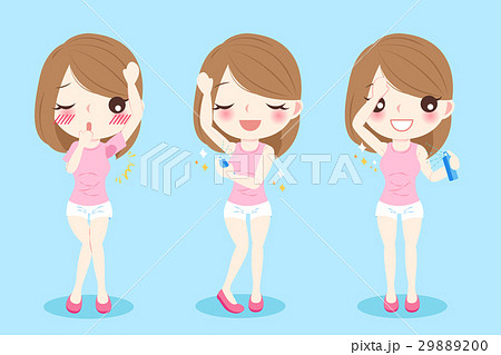 women with body odor women with body odor 29889200