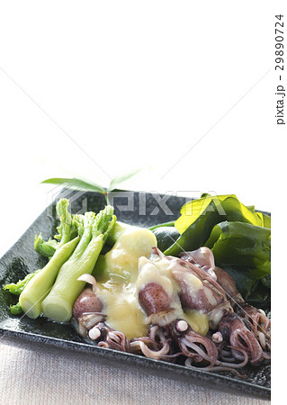 ホタルイカとタラの芽の酢味噌和え6 29890724