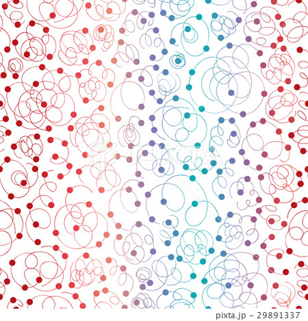 Hand drawn abstract seamless vector pattern. 29891337