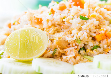 Delicious fried rice thai style Delicious fried rice thai style 29892681