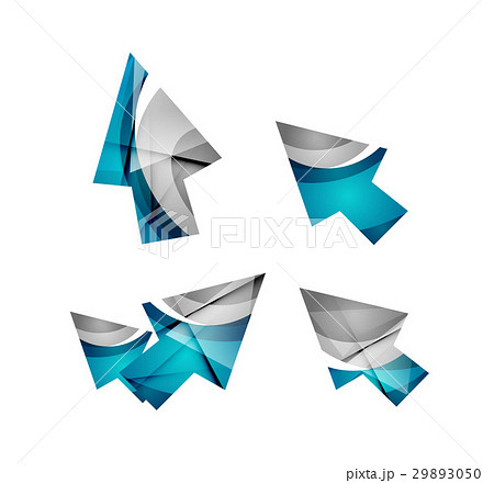Vector Icon Arrow Mouse Pointer Or Directional Stock Illustration