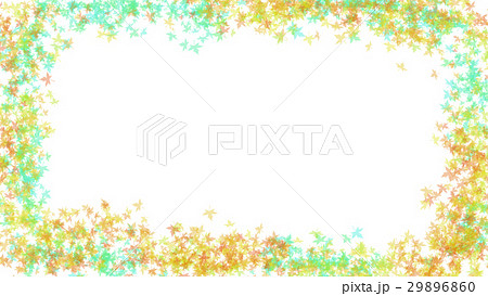 texture sunny autumn maple leaves frame design texture sunny autumn maple leaves frame design 29896860