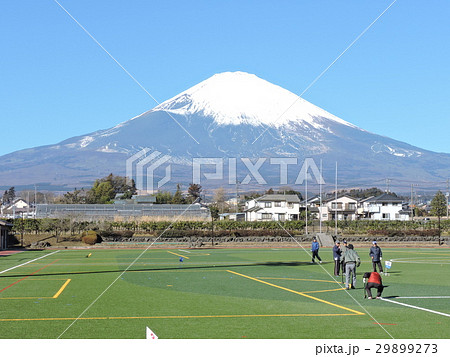 ゲートボ－ルと富士山 29899273