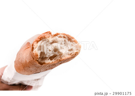 long loaf isolated on white background 29901175