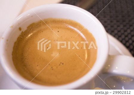 Cup of coffee with white foam 29902812