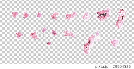 櫻花配件水彩畫 櫻花配件水彩畫 29904526