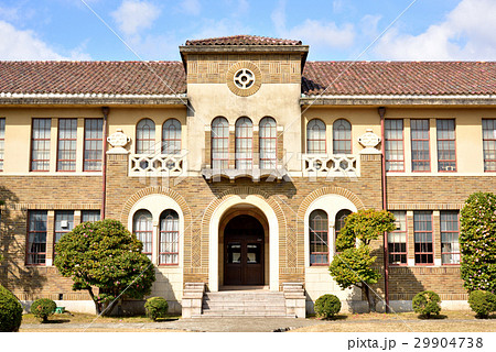 神戸女学院 岡田山キャンパス 理学館 重要文化財 の写真素材