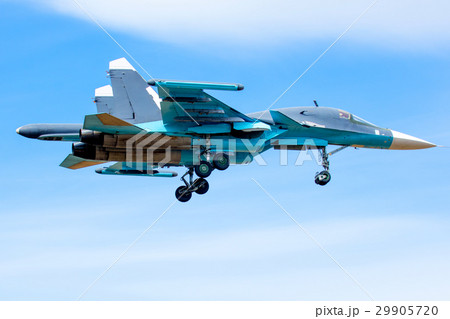 Military jet in the air 29905720