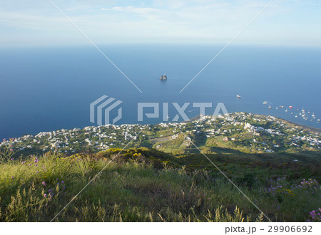 Isole Eolie ストロンボリ島からの眺め Isole Eolie ストロンボリ島からの眺め 29906692