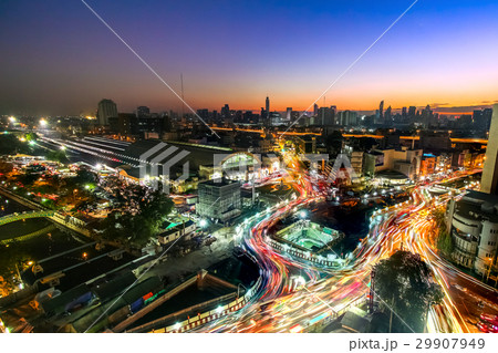 Rama IV Junction near Hualumpong railway station 29907949