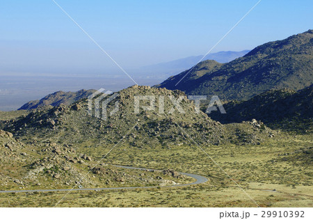 Anza Borrego Desert view  mountain landscape 29910392