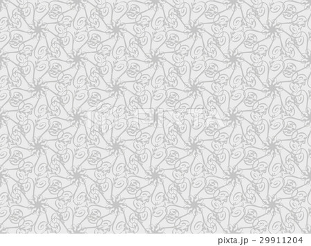 Vector Floral 3d Seamless Pattern Background 29911204