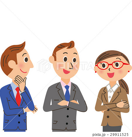 ミーティングをするビジネスパーソン 29911525