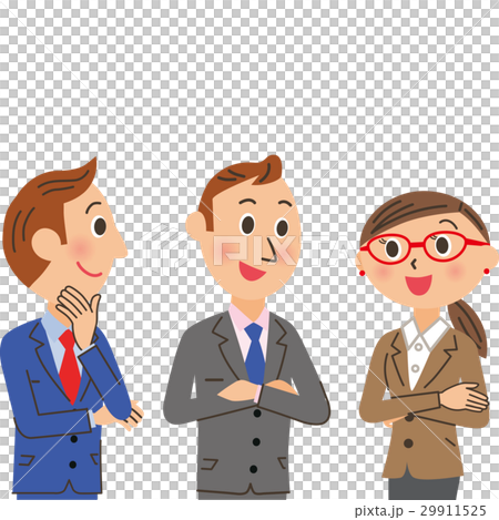 ミーティングをするビジネスパーソン 29911525