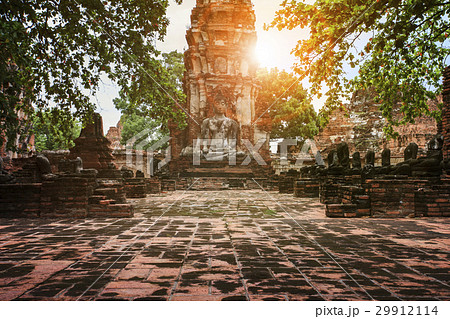buddha statue in ayuthaya thailand buddha statue in ayuthaya thailand 29912114