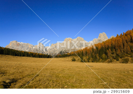 Autumn panorama from Italian Alps 29915609