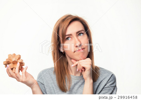 Attractive 24 year old business woman looking 29916458