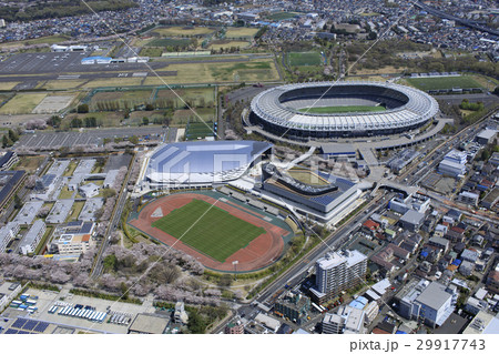 武蔵野の森スポーツ施設／Aerialview 29917743