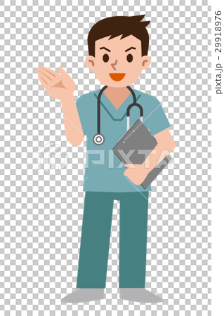 醫生穿著磨砂膏 29918976