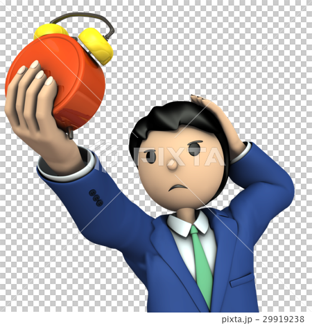 締切りに焦るビジネスパーソン 29919238