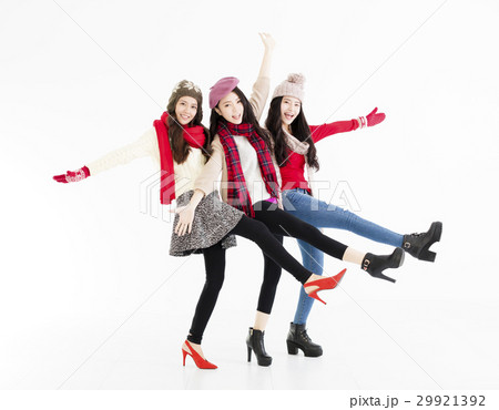 Young happy girls having fun together Young happy girls having fun together 29921392