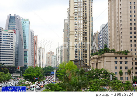 中国広東省広州市の街並み 29925524