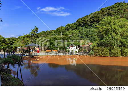 観光地　別府地獄めぐり　血の池地獄 29925569