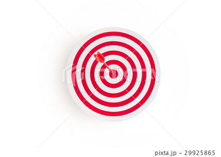Red target with red arrow on goal,business concept Red target with red arrow on goal,business concept 29925865