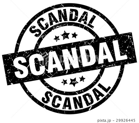 scandal round grunge black stamp scandal round grunge black stamp 29926445