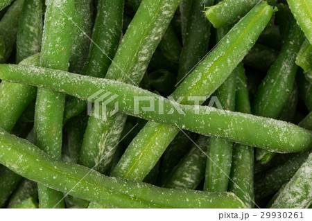Frozen cut green beans vegetable 29930261