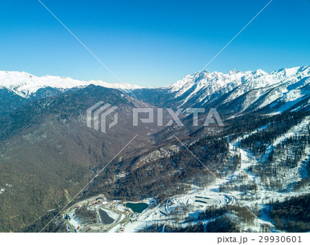 Mountain landscape in Sochi, the Caucasus. View Mountain landscape in Sochi, the Caucasus. View 29930601