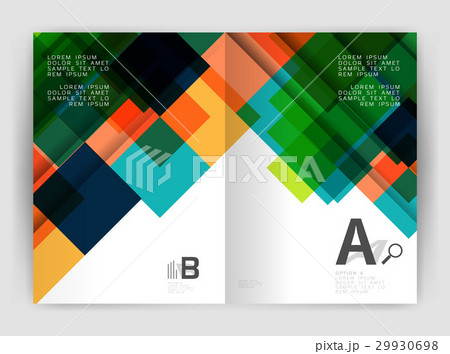 Square design corporate business flyer Square design corporate business flyer 29930698