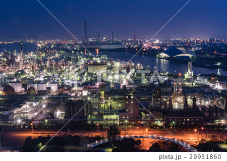 四日市コンビナート 工場夜景 四日市コンビナート 工場夜景 29931860
