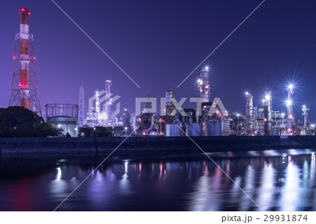 四日市コンビナート 工場夜景 四日市コンビナート 工場夜景 29931874