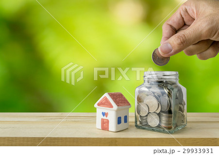 Savings plans for housing ,financial concept 29933931
