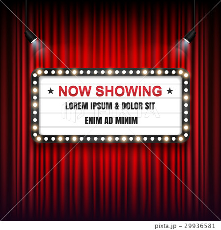 Theater cinema Sign. Vector illustration Theater cinema Sign. Vector illustration 29936581