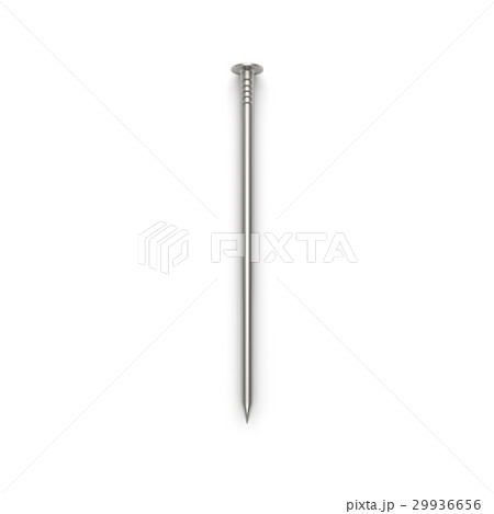 Alphabet made from nails, letter I.  29936656