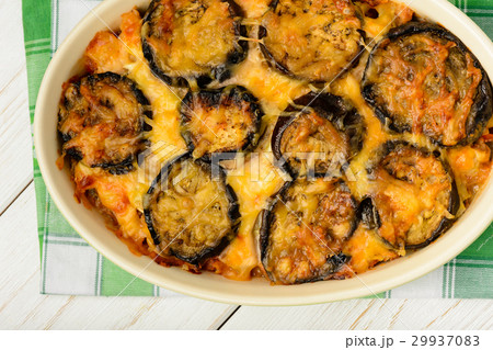 Moussaka - greek casserole with eggplants. Moussaka - greek casserole with eggplants. 29937083