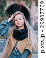 Blonde young woman smiling laughing fashion 29937769