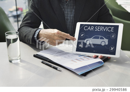 Car Service Repairment Help Concept 29940586