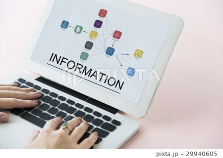 Flow Chart Information Process Icon 29940605