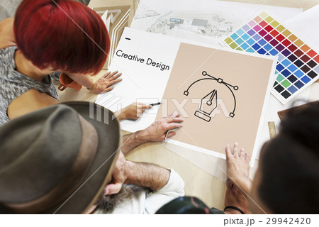 Creative Design Content Pen Icon Graphic Creative Design Content Pen Icon Graphic 29942420