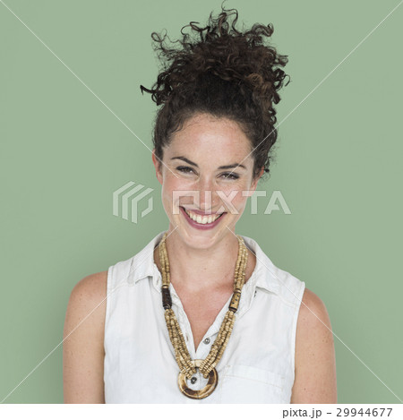 Caucasian Woman Smiling Casual 29944677