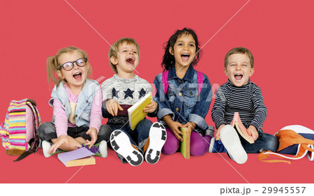 Children Smiling Happiness Friendship Togetherness School Education 29945557
