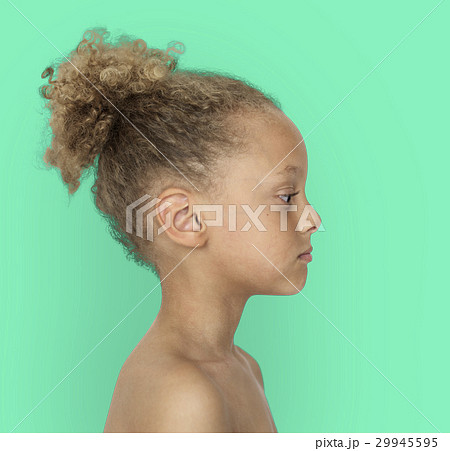 Caucasian Little Boy Bare Chested Side 29945595