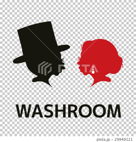 トイレマーク　washroom-03 29949121