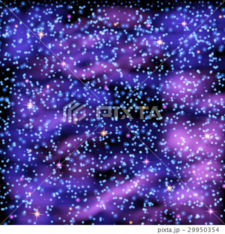 Space nebula background. Vector illustration 29950354